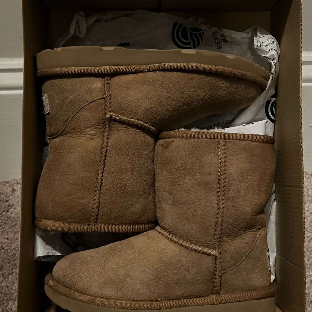 UGG Tan Kids Boots